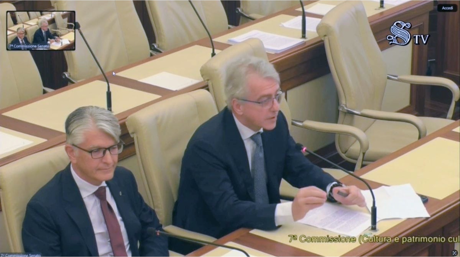 Audizione CoPER presso VII commissione Senato su incremento FOE